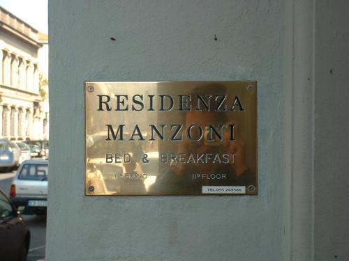 B&B Residenza Manzoni Floransa Dış mekan fotoğraf